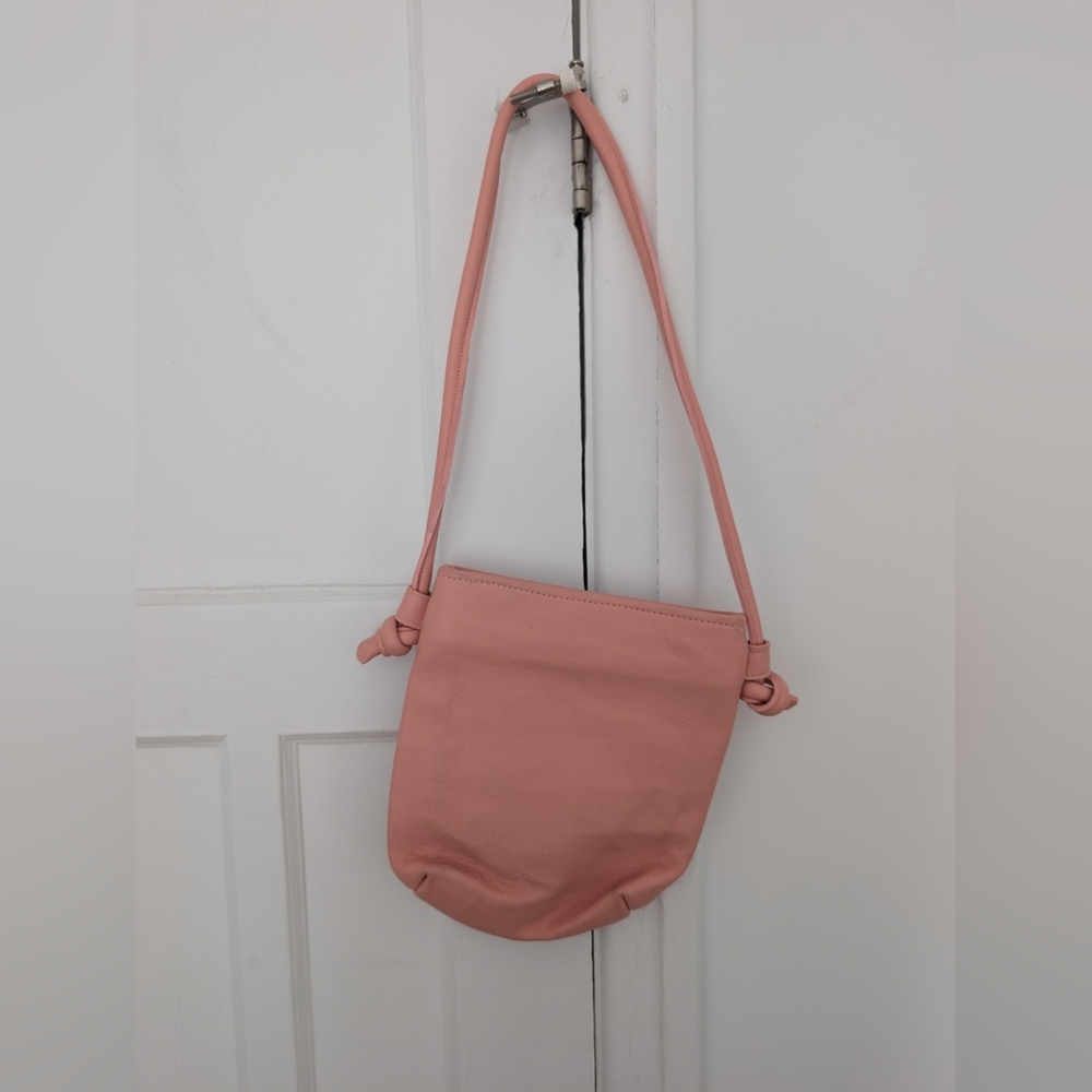 DANIELLE WRIGHT Pink Smiley Face Crossbody Bag - Picture 2 of 3